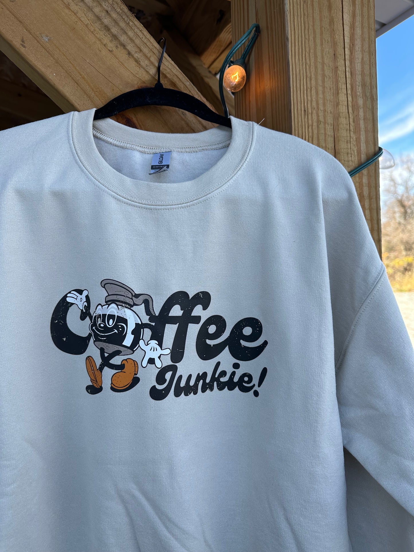 Coffee Junkie Crewneck