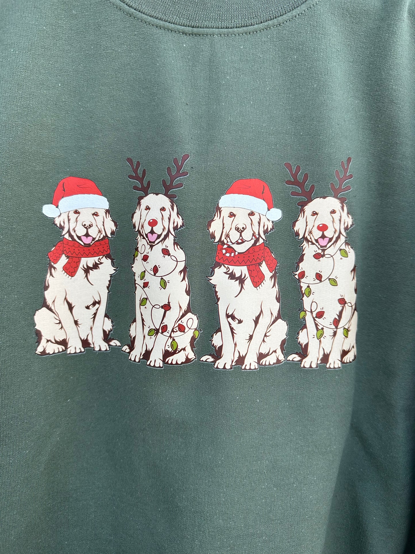 Dog Christmas Crewneck