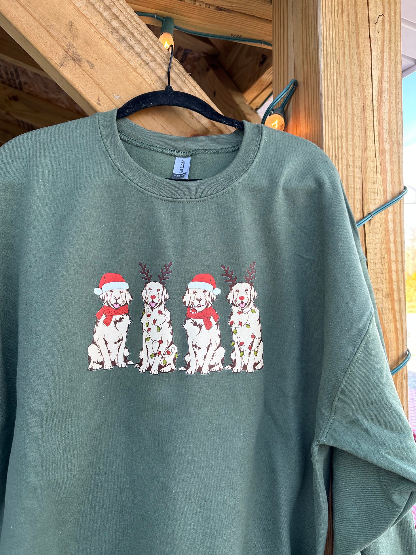 Dog Christmas Crewneck